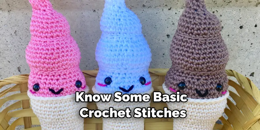 Know Some Basic Crochet Stitches