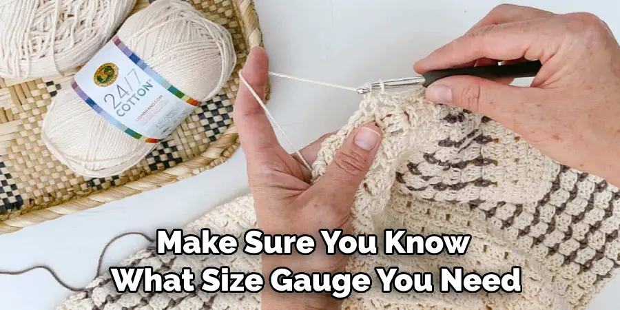 Make Sure You Know What Size Gauge You Need