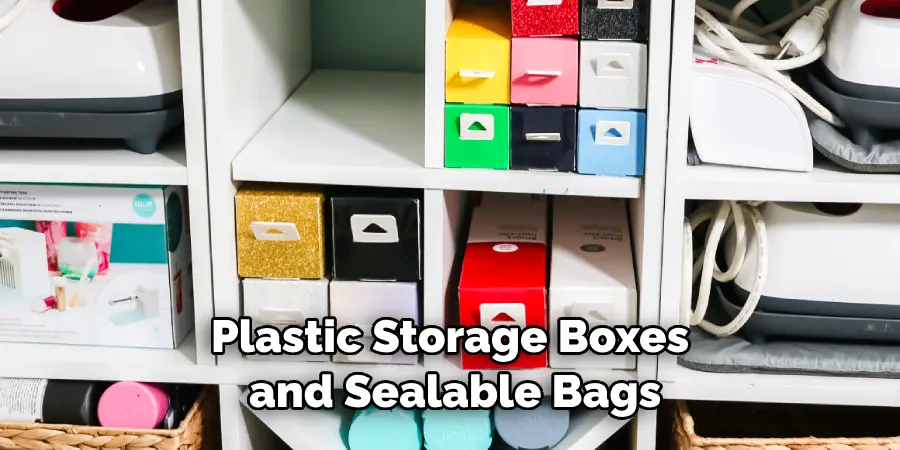 Plastic Storage Boxes and Sealable Bags