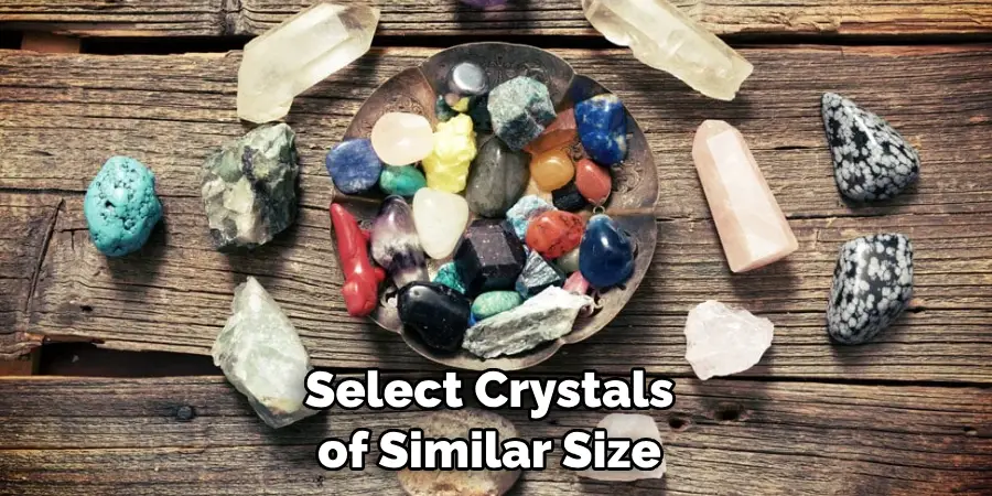 Select Crystals of Similar Size