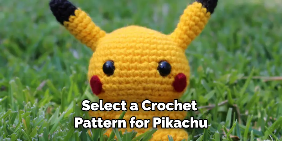 Select a Crochet Pattern for Pikachu