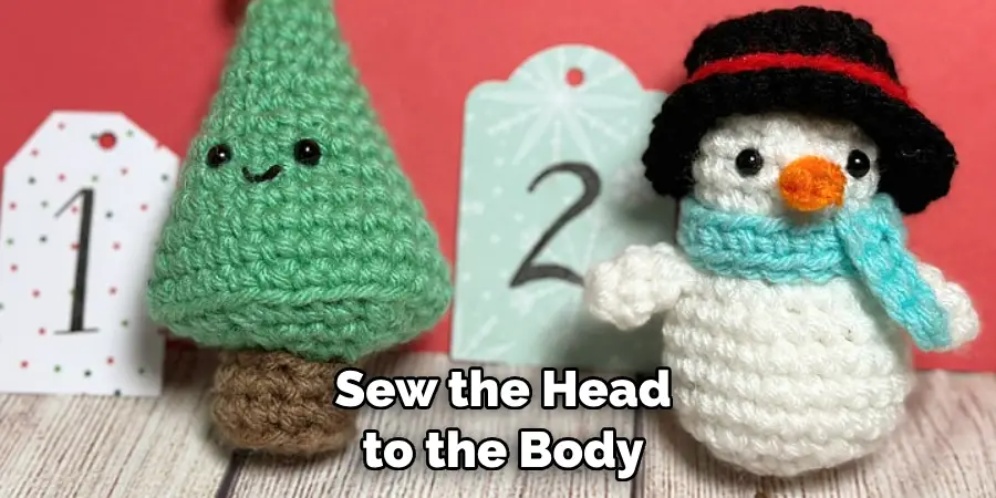  Sew the Head to the Body