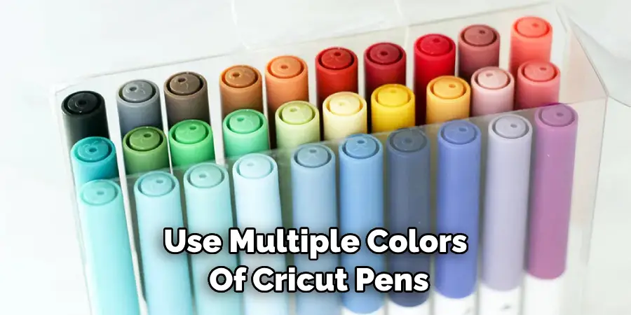 Use Multiple Colors of Cricut Pens