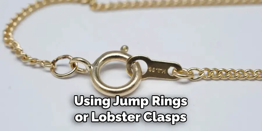 Using Jump Rings or Lobster Clasps