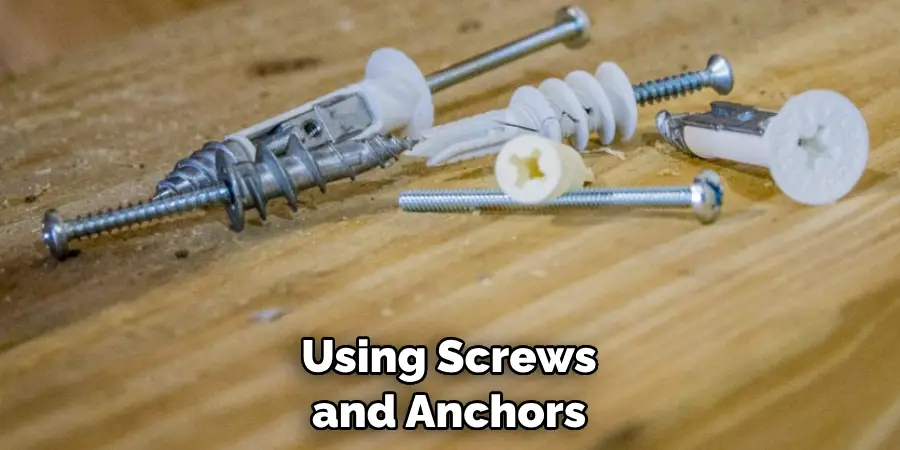 Using Screws and Anchors
