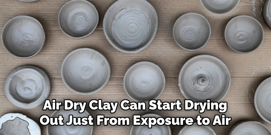 Air Dry Clay Can Start Drying Out Just From Exposure to Air