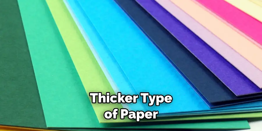 Cardstock is a Thicker Type of Paper 