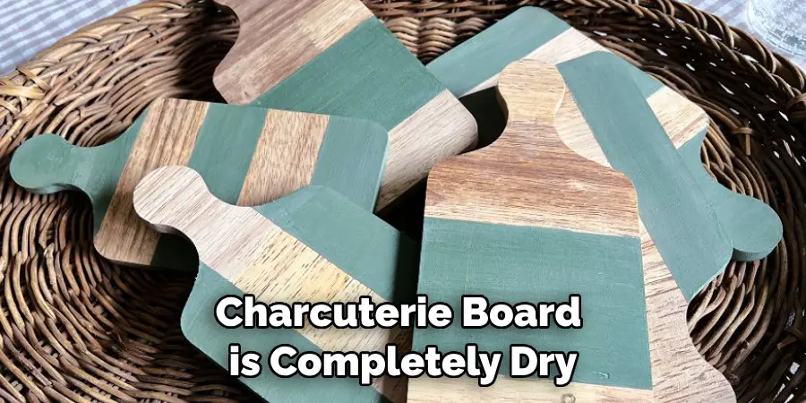 Charcuterie Board is Completely Dry
