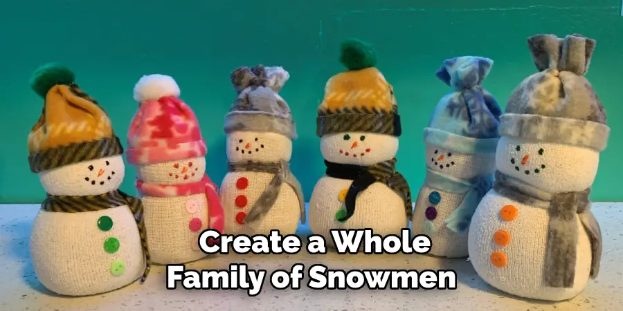  Create a Whole Family of Snowmen