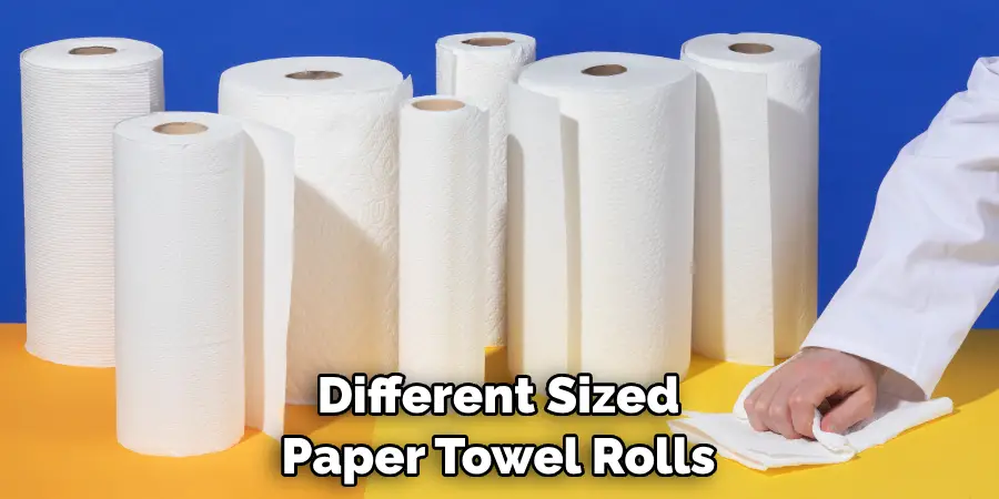 Different Sized Paper Towel Rolls