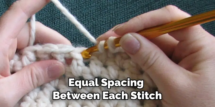 Equal Spacing Between Each Stitch