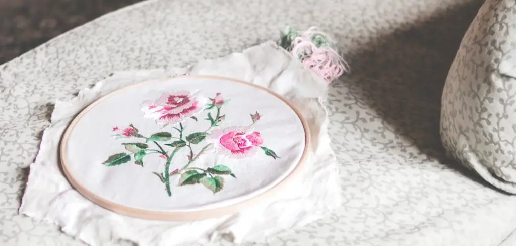 How to Embroider Roses
