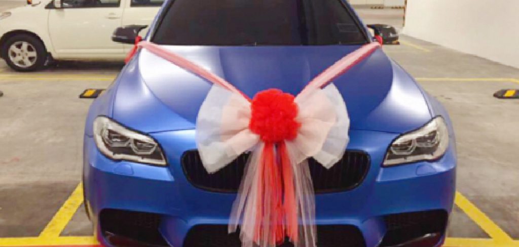 How to Make Giant Car Bow