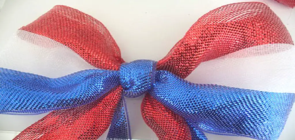 How to Make a Bow Out of Mesh