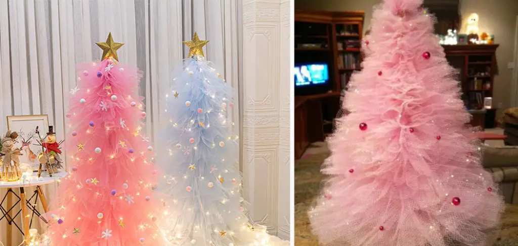 How to Make a Tulle Christmas Tree