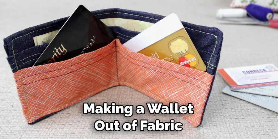 Making a Wallet Out of Fabric