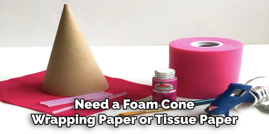 Need a Foam Cone Wrapping Paper or Tissue Paper
