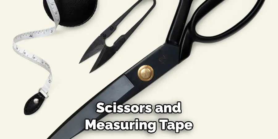 Scissors and Measuring Tape