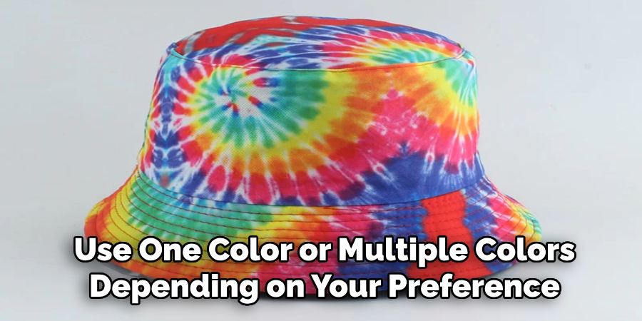 Use One Color or Multiple Colors Depending on Your Preference