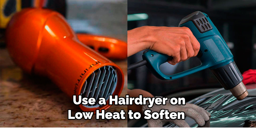  Use a Hairdryer on Low Heat to Soften 