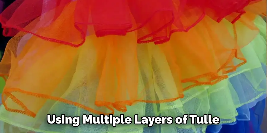 Using Multiple Layers of Tulle