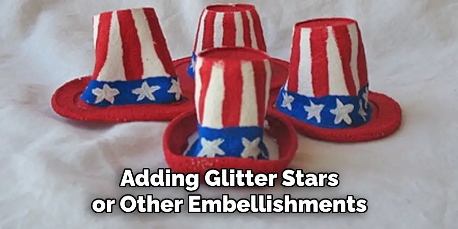 Adding Glitter Stars or Other Embellishments