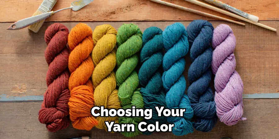 Choosing Your Yarn Color
