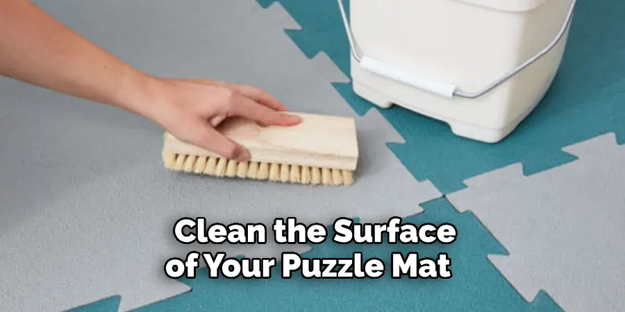  Clean the Surface of Your Puzzle Mat 