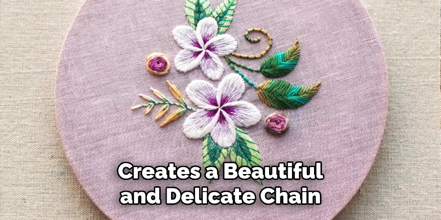 Creates a Beautiful and Delicate Chain