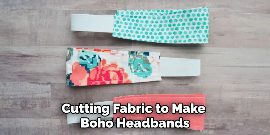 Cutting Fabric to Make Boho Headbands