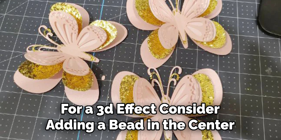 For a 3d Effect Consider Adding a Bead in the Center