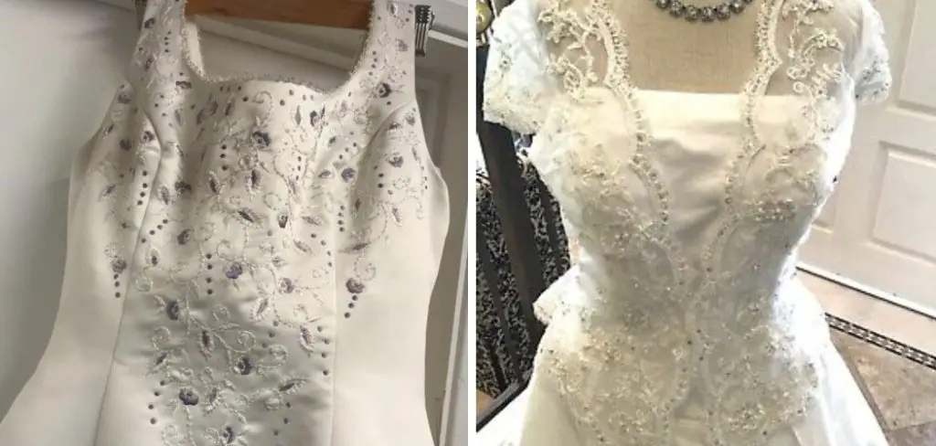 How to Alter a Wedding Dress