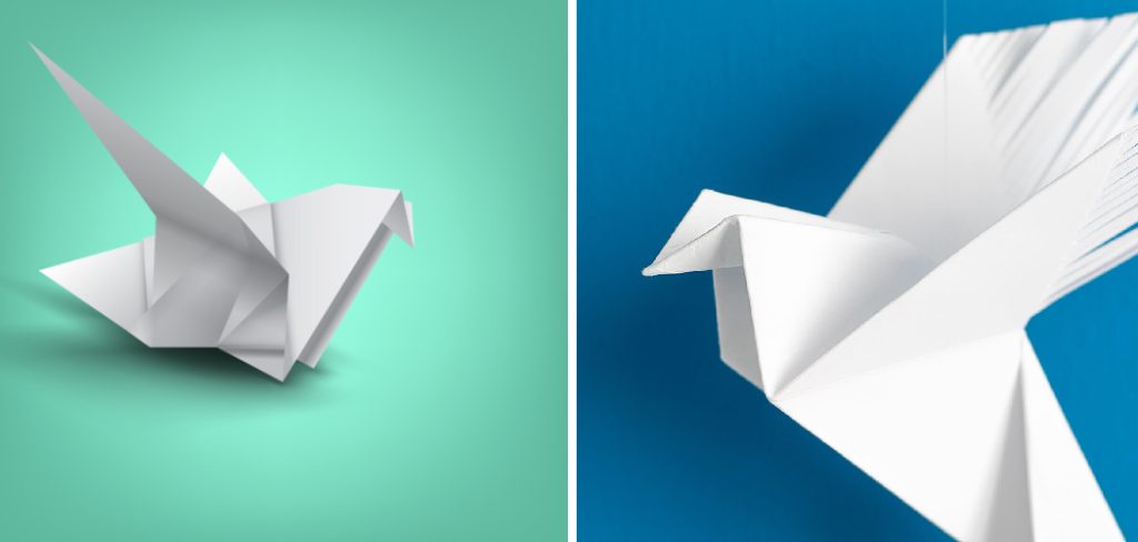 How to Make Origami Dove