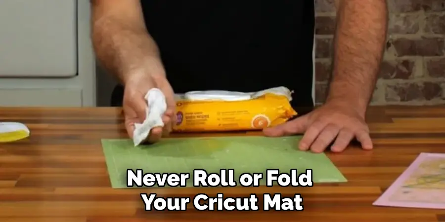 Never Roll or Fold Your Cricut Mat