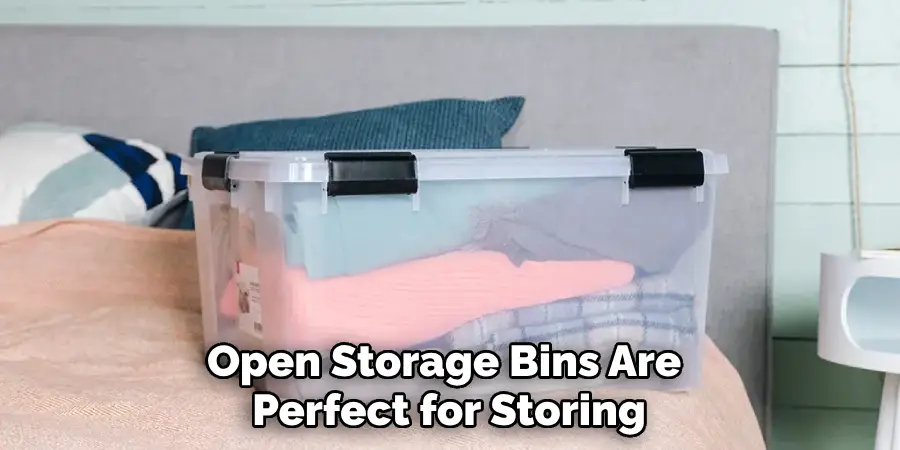 Open Storage Bins Are Perfect for Storing