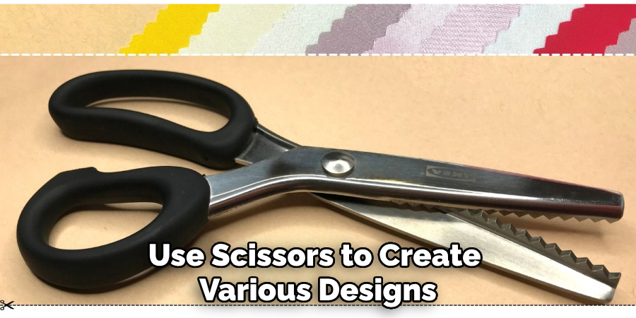 Use Scissors to Create Various Designs