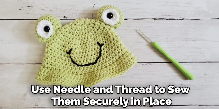 Use a Needle and Thread to Sew Them Securely in Place