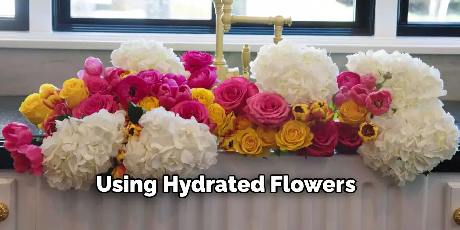 Using Hydrated Flowers