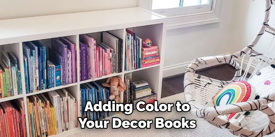 Adding Color to Your Decor Books