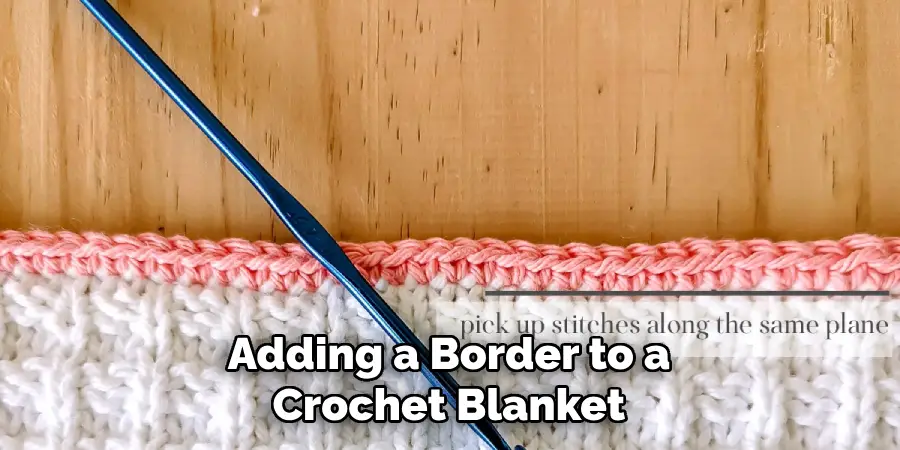 Adding a Border to a Crochet Blanket