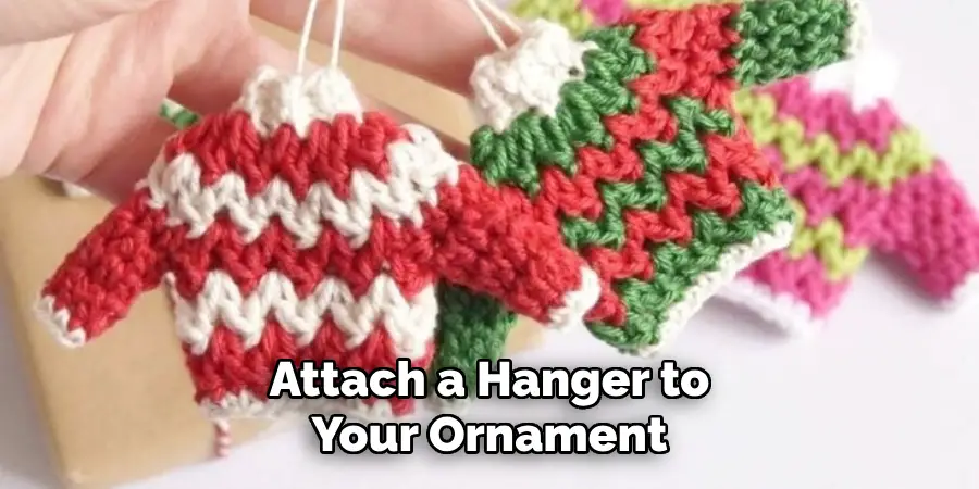 Attach a Hanger to Your Ornament