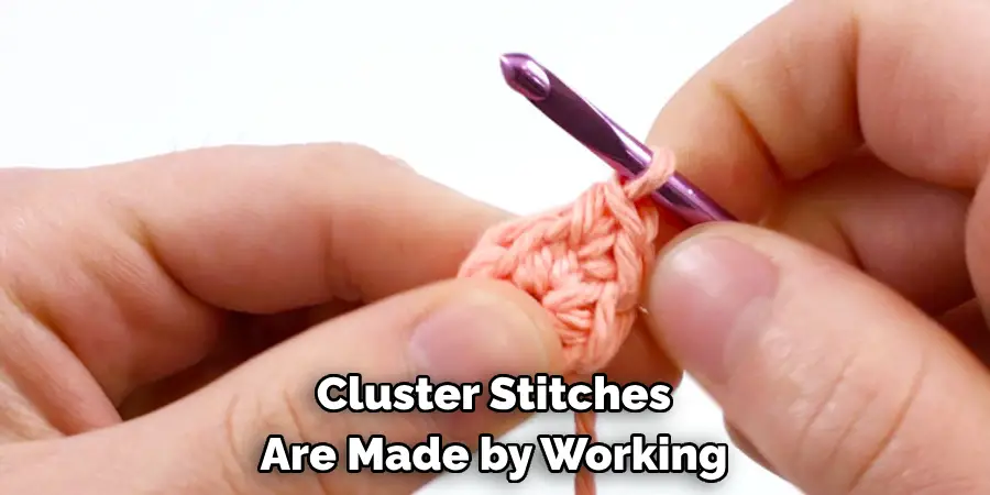 Cluster Stitches Are Made by Working