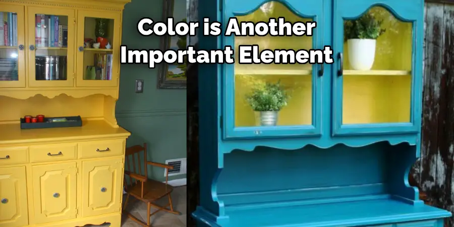 Color is Another Important Element