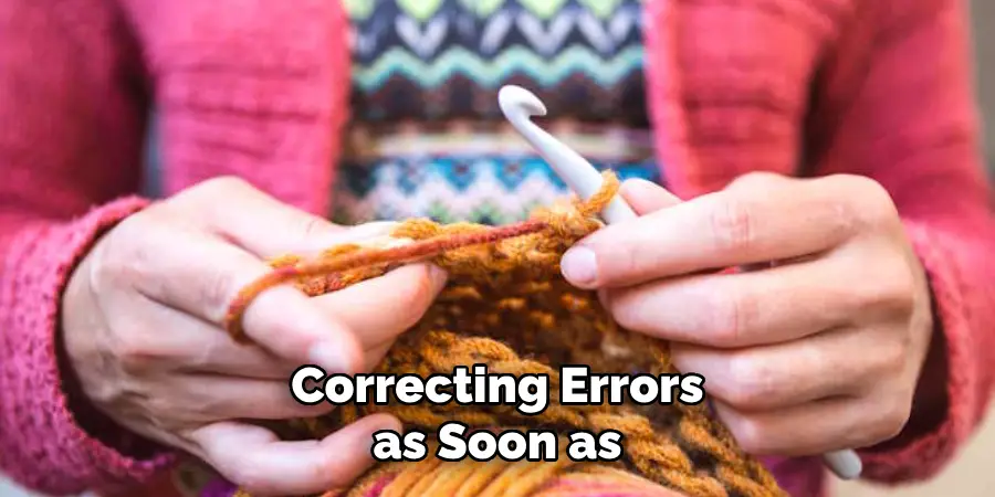 Correcting Errors as Soon as