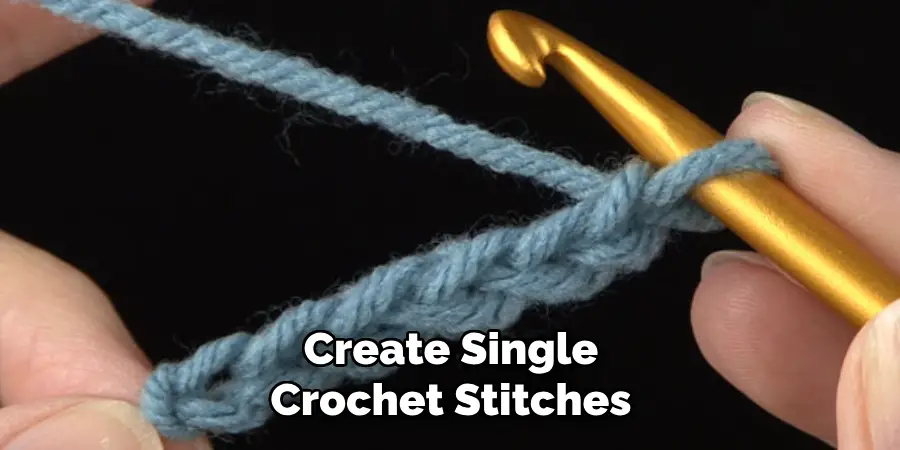 Create Single Crochet Stitches