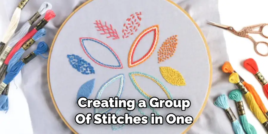 Creating a Group Of Stitches in One