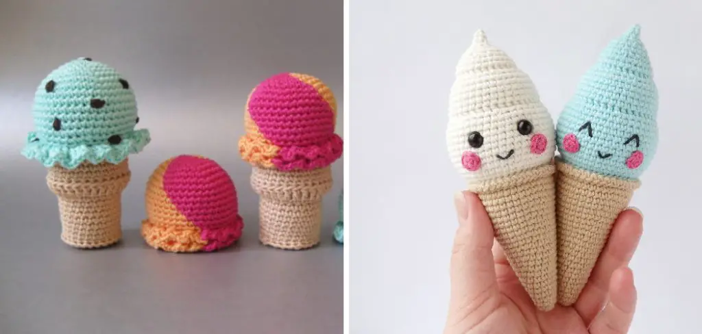 How to Crochet Ice Cream