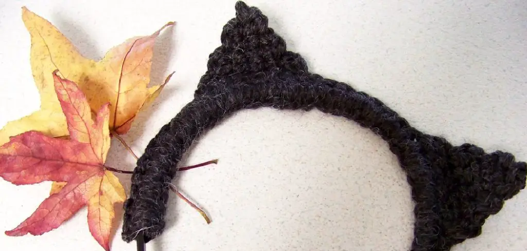 How to Crochet Kitty Ears