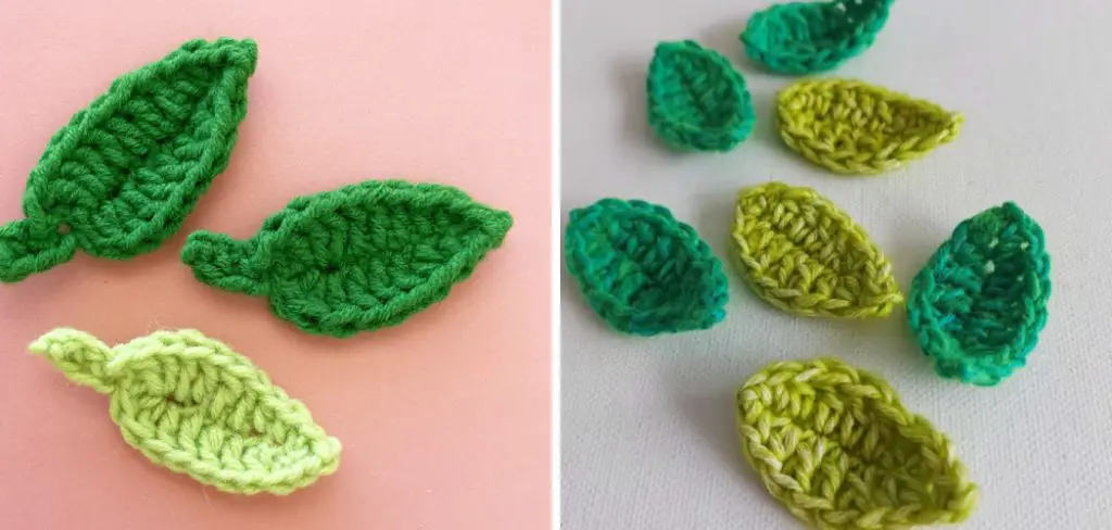 How to Crochet a Leaf Easy
