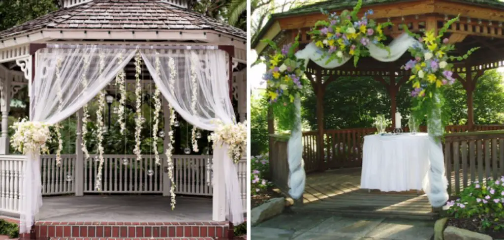 How to Decorate a Gazebo for Wedding